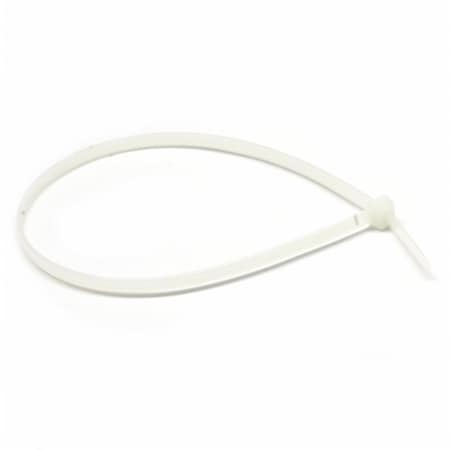 Cable Wholesale Cable Tie, 300 mm L, 84 mm Max Bundle Dia., Natural, Nylon, 40 lb Strength 30CV-00191